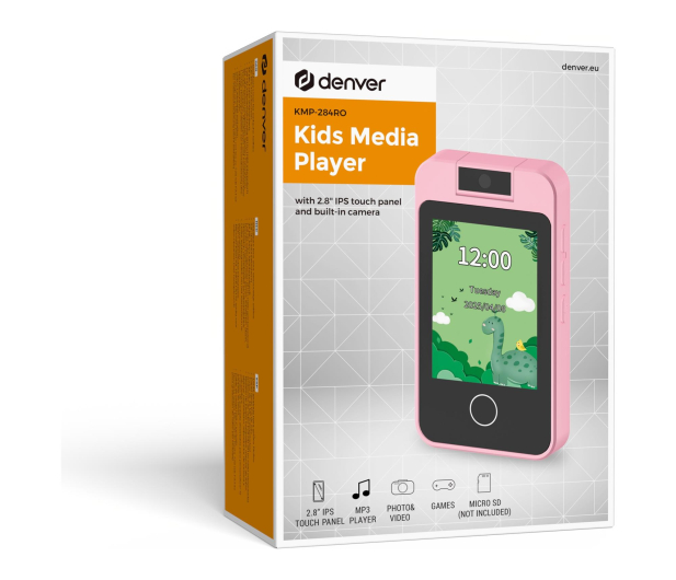 Denver Odtwarzacz multimedialny dla dzieci Denver KMP-284RO 2,8" IP - 1535060 - zdjęcie 7